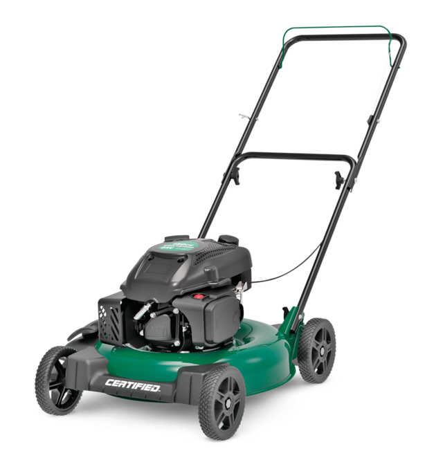 Certified 2in1 150cc Gas Engine Walk Behind Push Lawn Mower with Side Discharge, 21in Certified 2in1 150cc Gas Engine Walk Behind Push Lawn Mower with Side Discharge, 21in