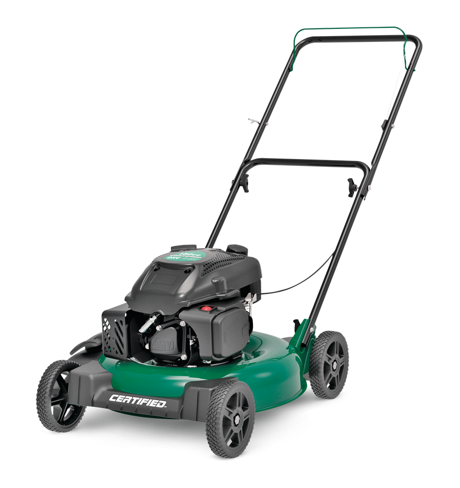 Certified 2 In 1 150cc Gas Engine Walk Behind Push Lawn Mower With Side Discharge 21 In