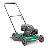 Certified 150cc 2-in-1 Gas Engine Walk Behind Push Lawn Mower with Side Discharge, 21-in Front_Three_Fourths_Angled_Right