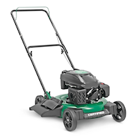 Certified 150cc 2-in-1 Gas Engine Walk Behind Push Lawn Mower with Side Discharge, 21-in Front_Three_Fourths_Angled_Right