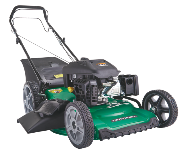 Certified 3in1 174cc Gas Engine RWD Walk Behind SelfPropelled Lawn