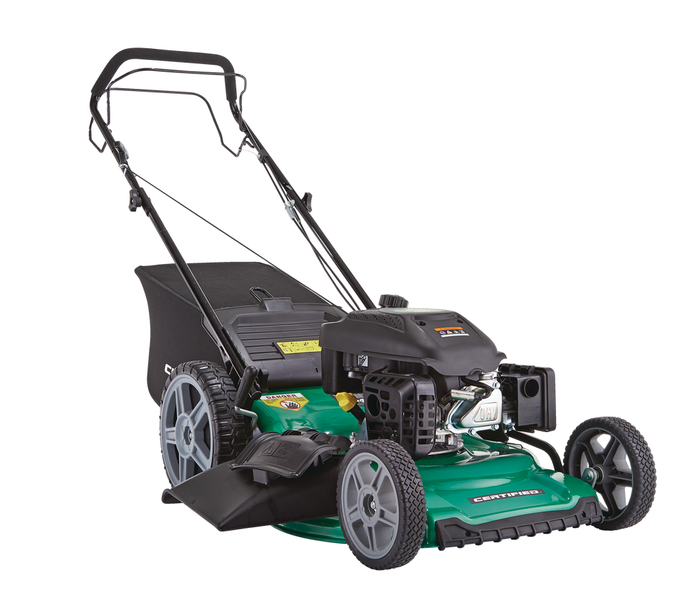 Certified 3in1 174cc Gas Engine RWD Walk Behind SelfPropelled Lawn Mower, 22in Canadian Tire Certified 3in1 174cc Gas Engine RWD Walk Behind SelfPropelled Lawn Mower, 22in Canadian Tire