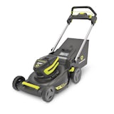 Yardworks 48V 3-in-1 Cordless Brushless Self-Propelled Mower, 21-in with 6Ah Battery & 2Ah Charger Front_Angled_Left