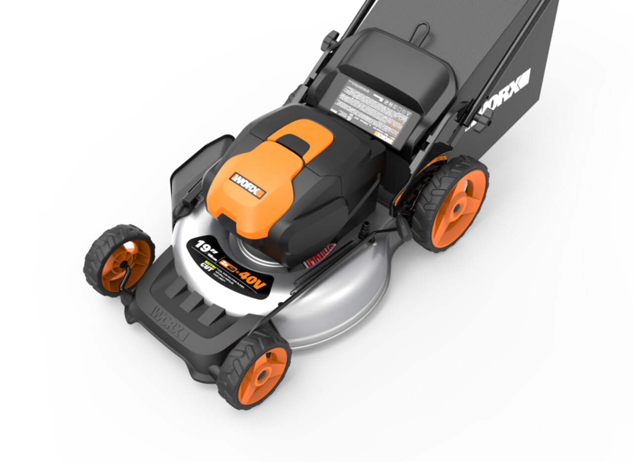 WORX 40V 5Ah 3 in 1 Cordless Push Lawn Mower 20 in Canadian Tire
