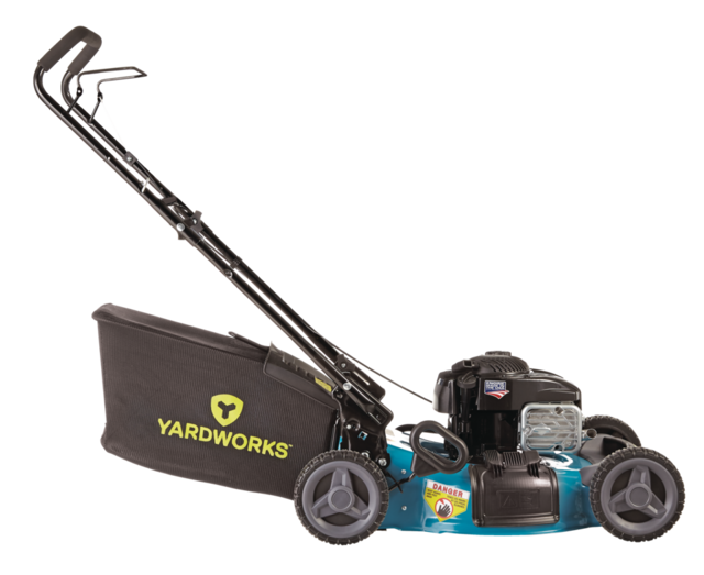 Yardworks 3in1 150cc Gas Engine Walk Behind Push Lawn Mower, 21in