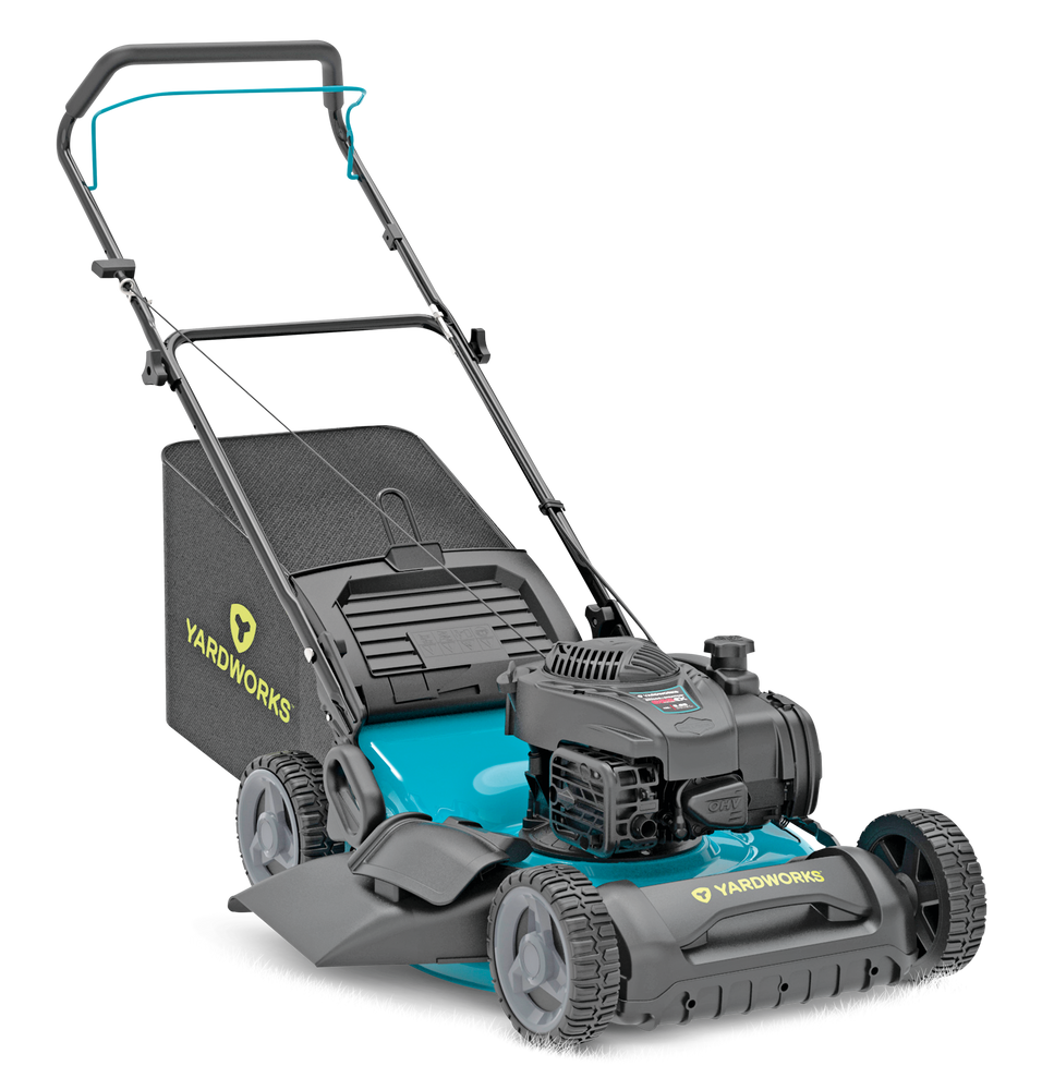 Yardworks 3in1 150cc Gas Engine Walk Behind Push Lawn Mower, 21in
