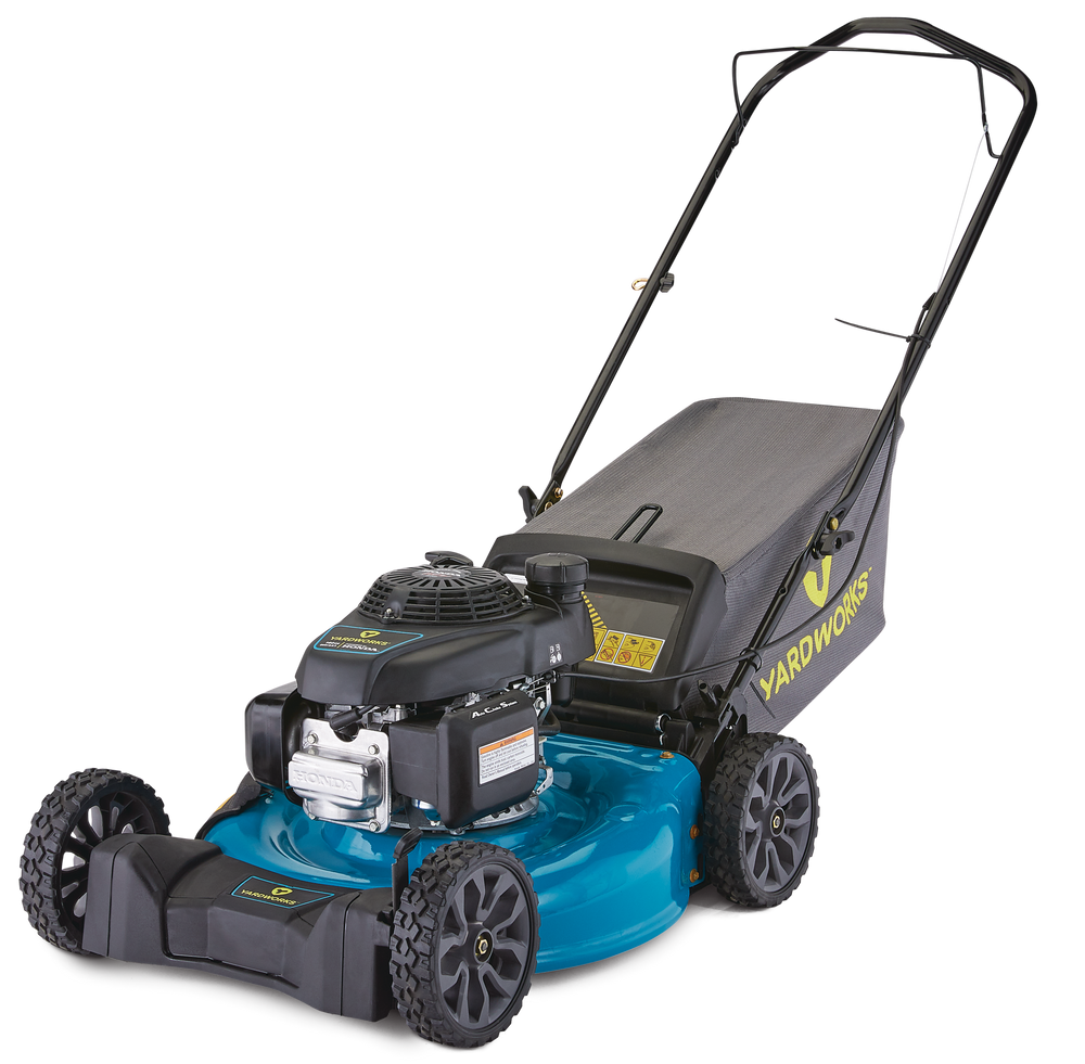 Yardworks 3in1 160cc Gas Engine Walk Behind Push Lawn Mower, 22in