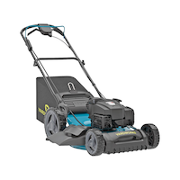 Yardworks 3-in-1 163cc Gas Engine RWD Walk Behind Self-Propelled Lawn Mower, 21-in Front_Three_Fourths_Angled_Right