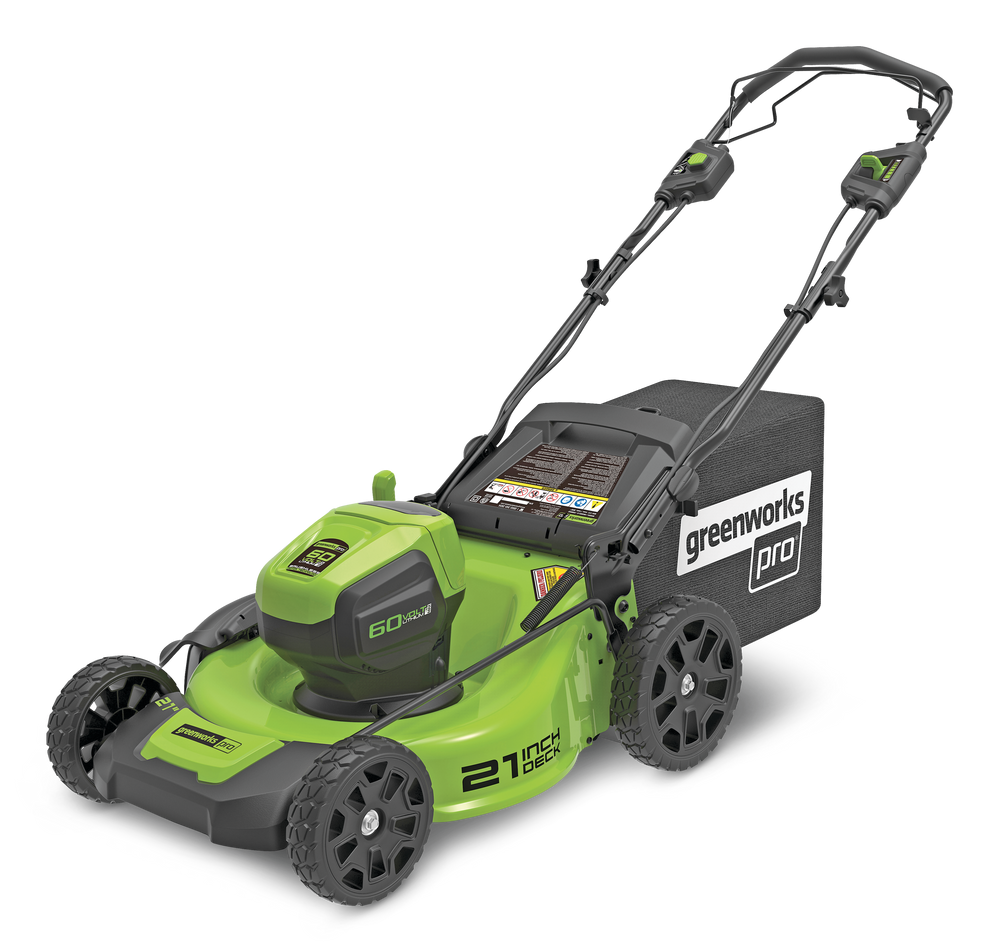 60V 19 Cordless Battery Push Lawn Mower w/ 5.0Ah Battery & Charger