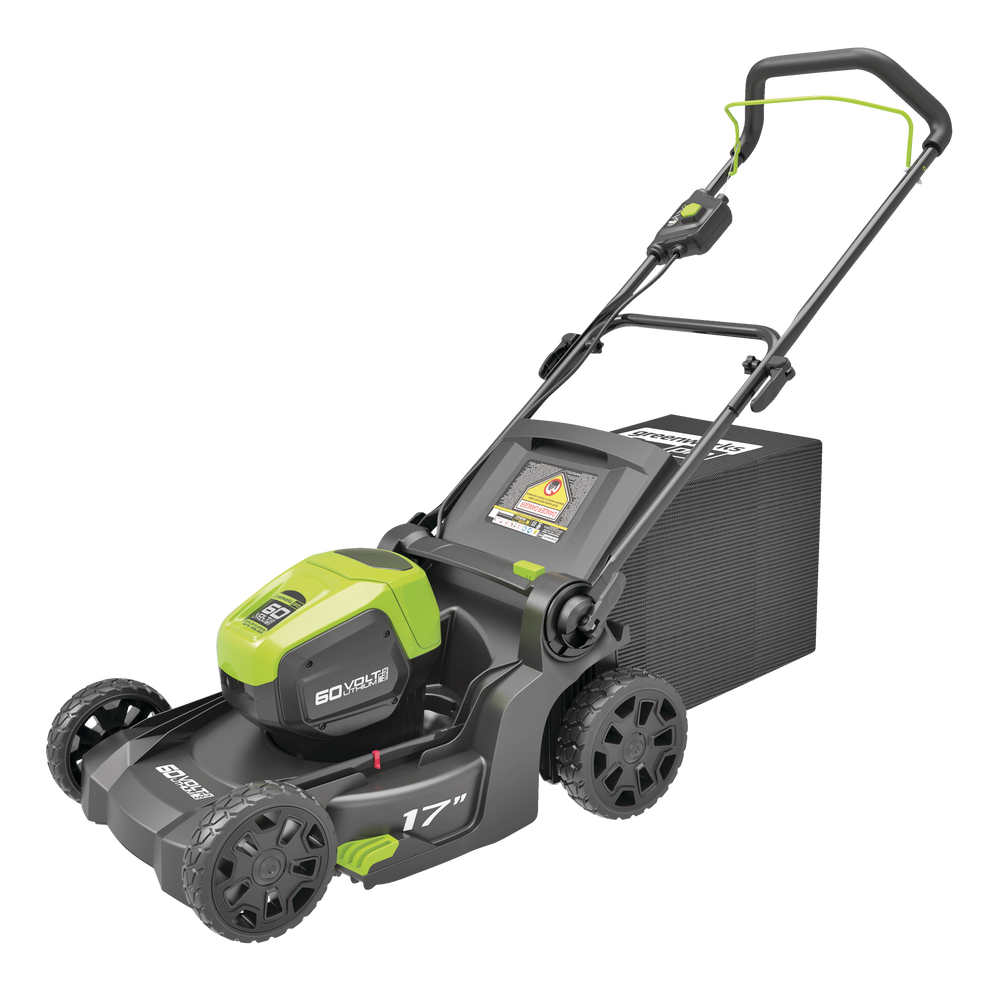 Greenworks 2-in-1 60V 4Ah Battery Cordless Brushless Walk Behind Push ...