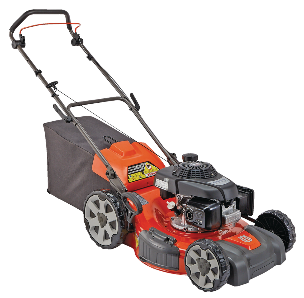 Husqvarna 3 in 1 160cc Gas Engine Walk Behind Push Lawn Mower 21 in