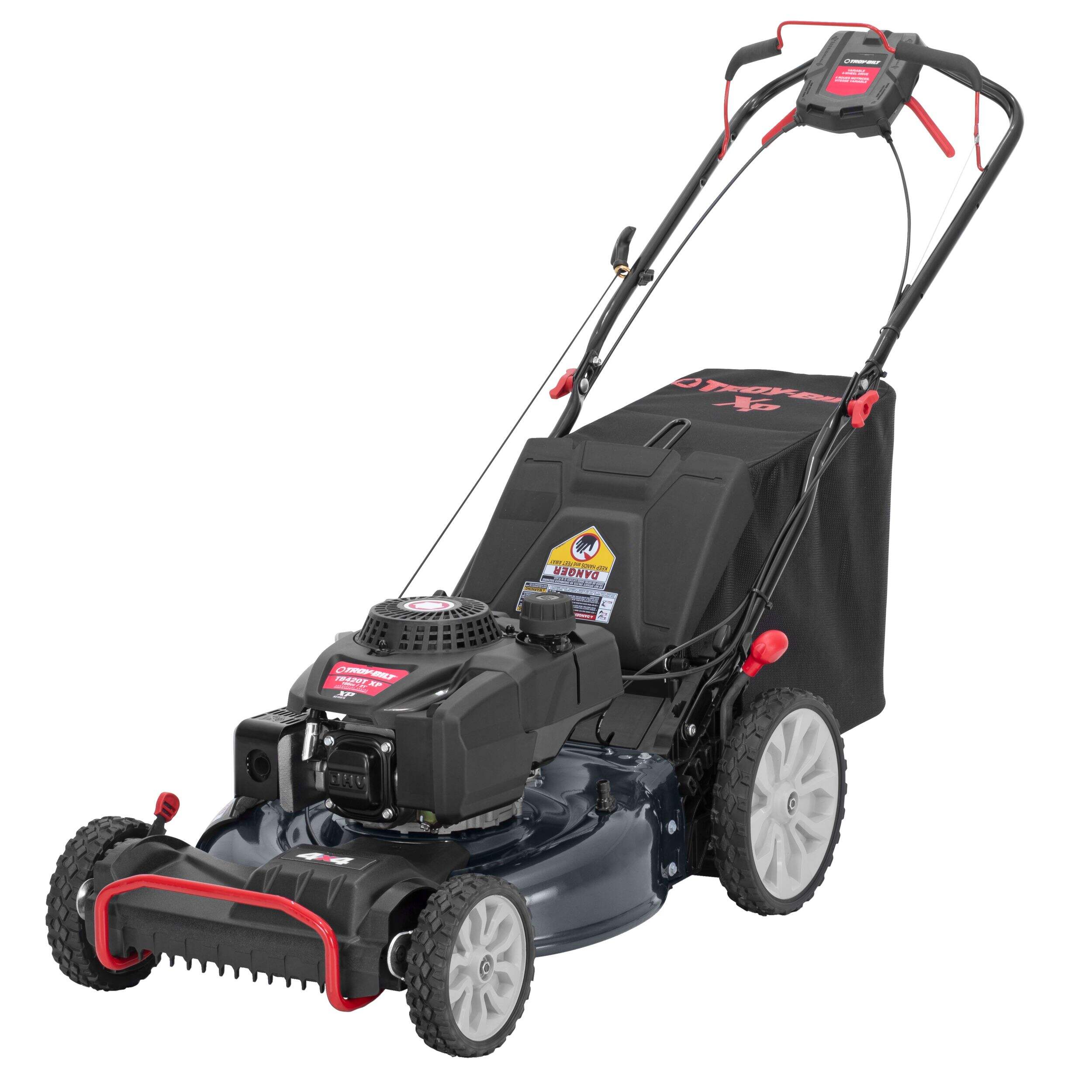 Troy-Bilt XP 196cc Self Propelled Lawn Mower, 21-in Front_Three_Fourths_Angled_Left