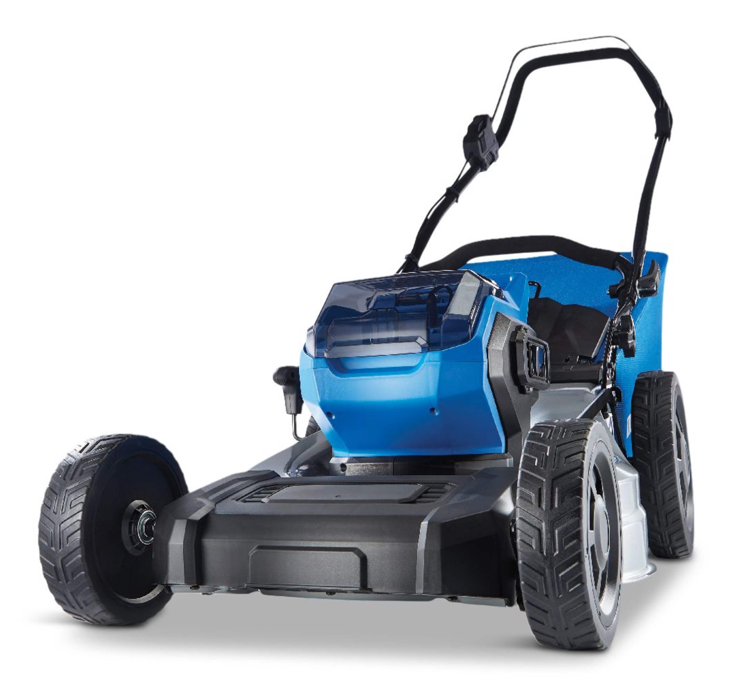 Mastercraft 2x20V Brushless Lawn Mower, 19-in, Tool Only, PWR POD Compatible Front_Three_Fourths_Angled_Left