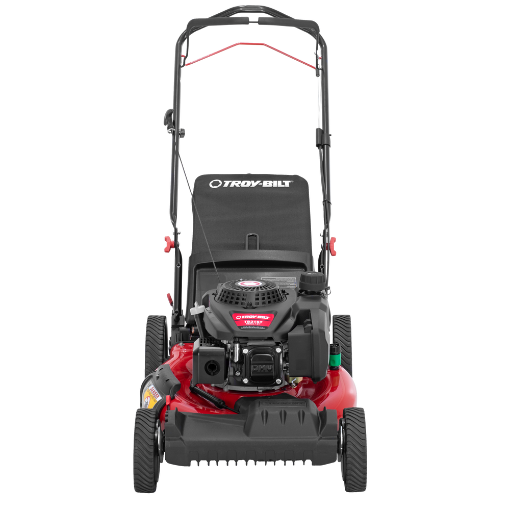 Troy-Bilt 3:1 163cc FWD Walk Behind Self-Propelled Lawn Mower, 21-in ...