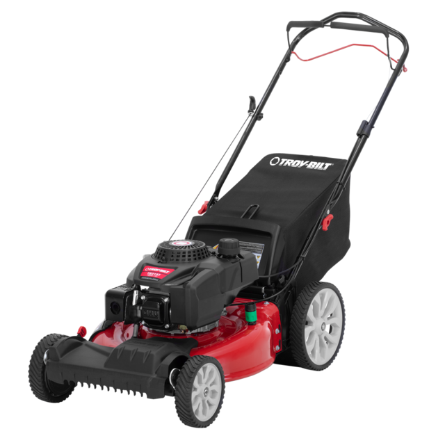 Troy-Bilt 3:1 163cc FWD Walk Behind Self-Propelled Lawn Mower, 21-in ...