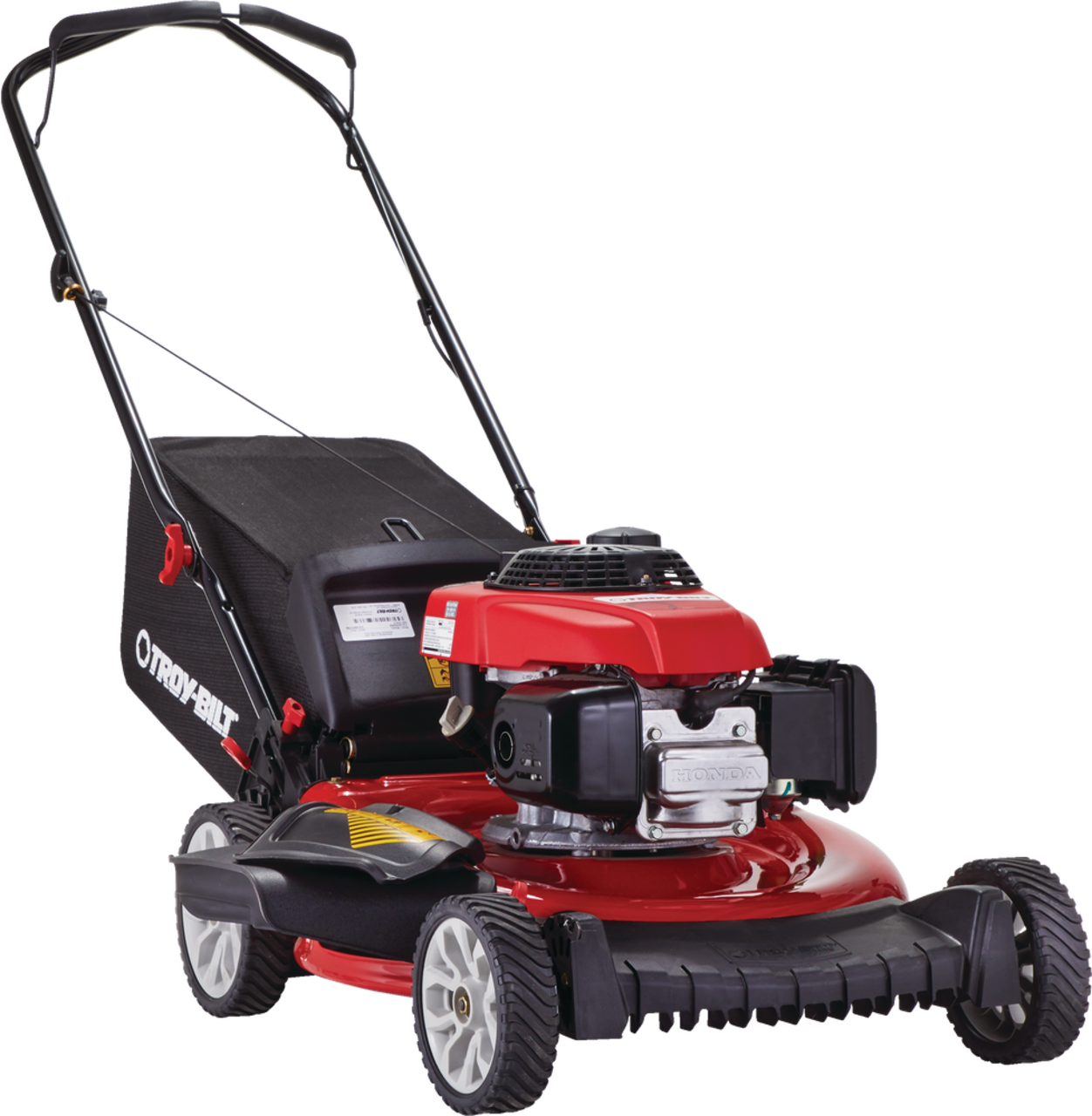 Troy Bilt 3 in 1 160cc Gas Engine Walk Behind Push Lawn Mower 21 in