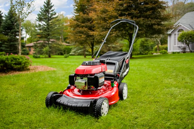 Troy-Bilt 3-in-1 160cc Gas Engine Walk Behind Push Lawn Mower, 21-in ...