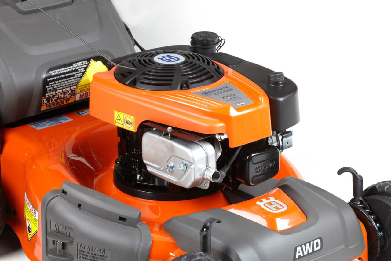 Husqvarna 163cc 3 in 1 All Wheel Drive Gas Lawn Mower 22 in Canadian Tire