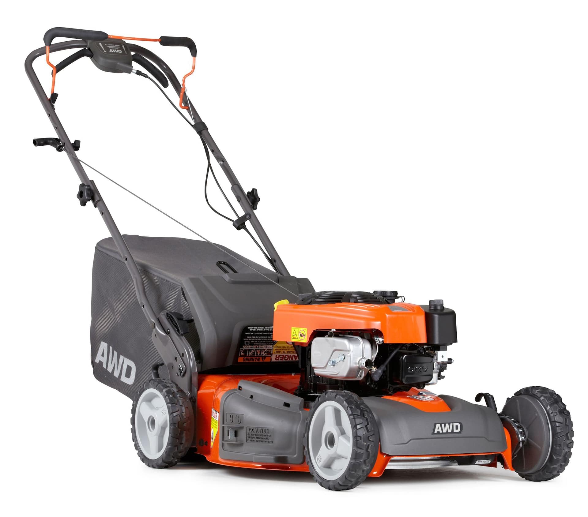 Husqvarna 4x4 push deals mower