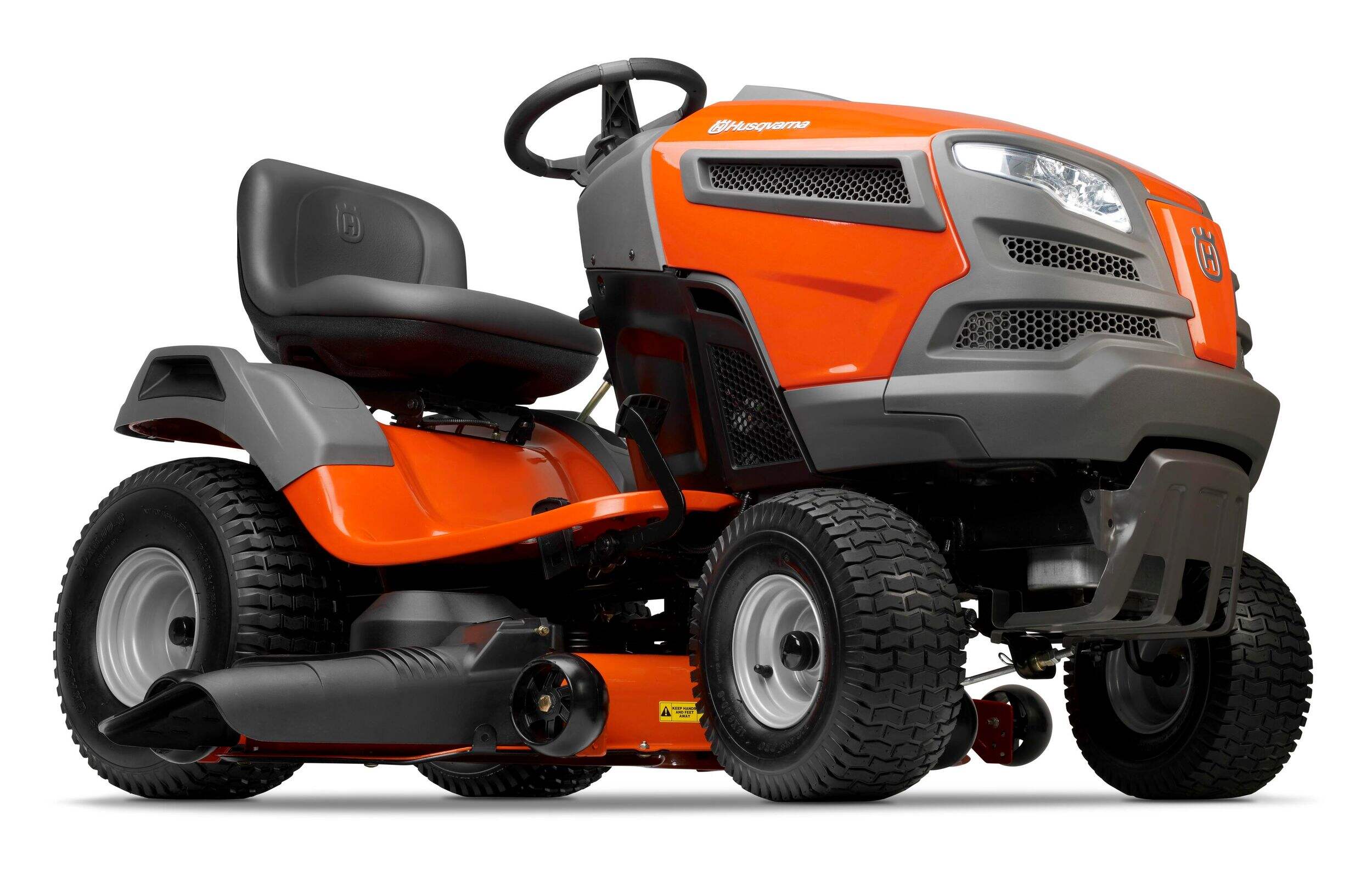 Husqvarna 19 HP Riding Lawn Tractor, 42-in Front_Three_Fourths_Angled_Right