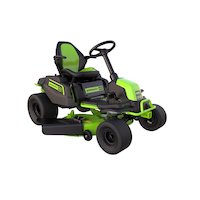 Greenworks PRO 60V Crossover Electric Riding Lawn Mower with (6) 8.0Ah Batteries and (3) Dual Port Turbo Chargers, 42-in