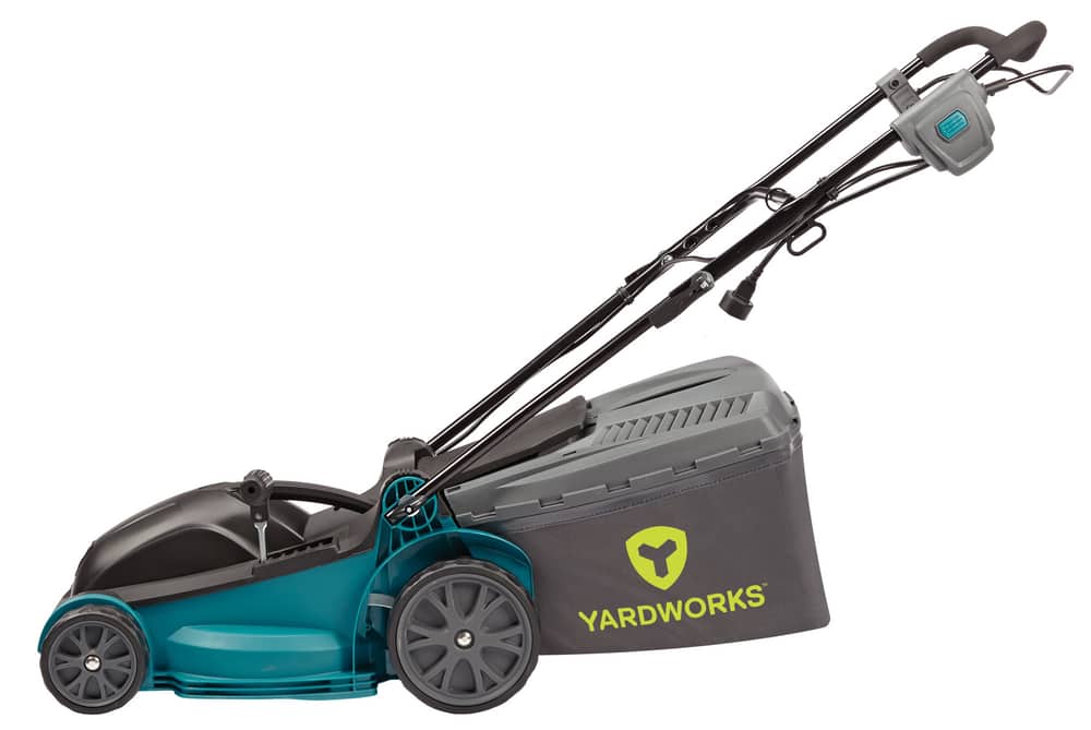 Yardworks 10A Compact Electric Lawn Mower, 14in Canadian Tire