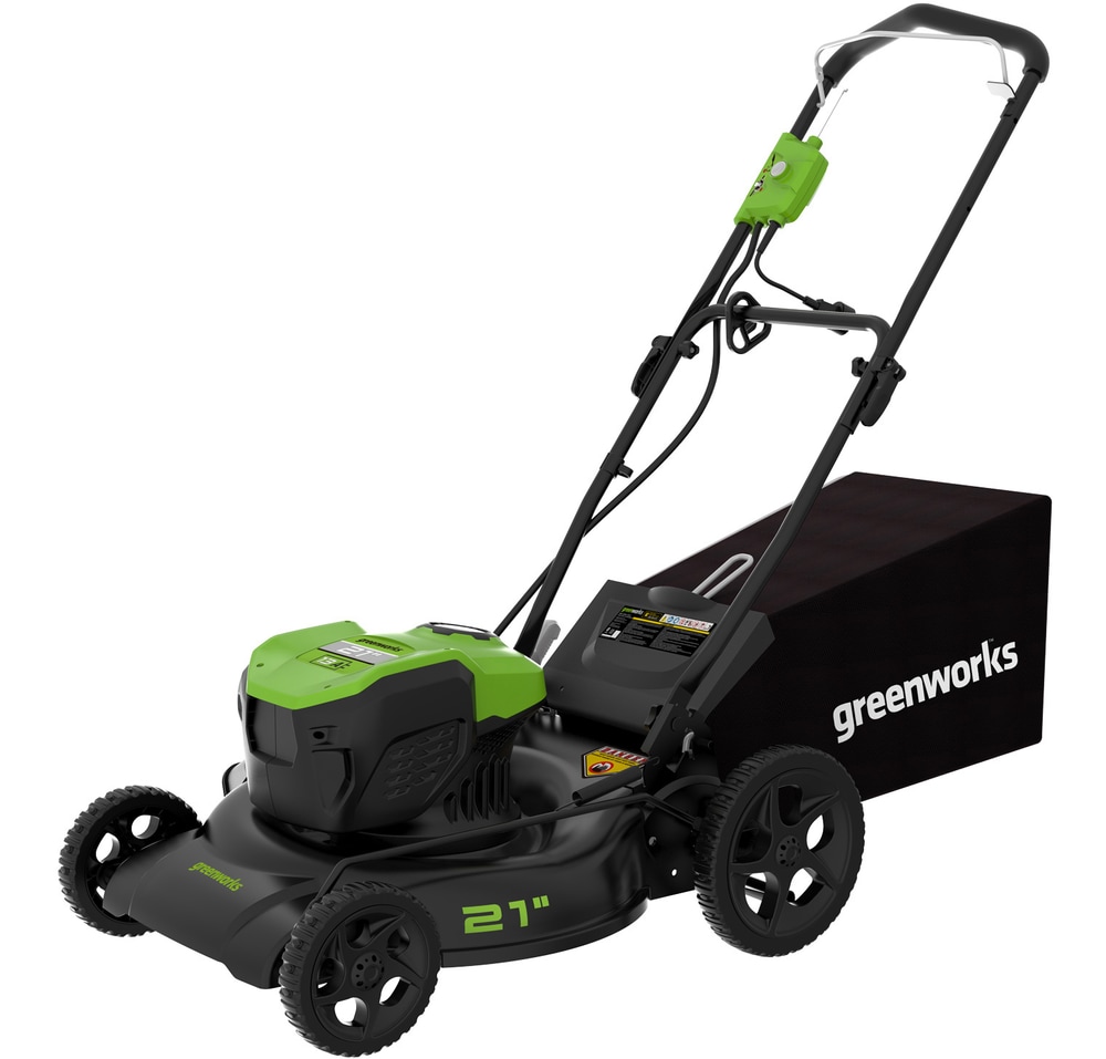 Greenworks 13A Electric Lawn Mower, 21in Canadian Tire
