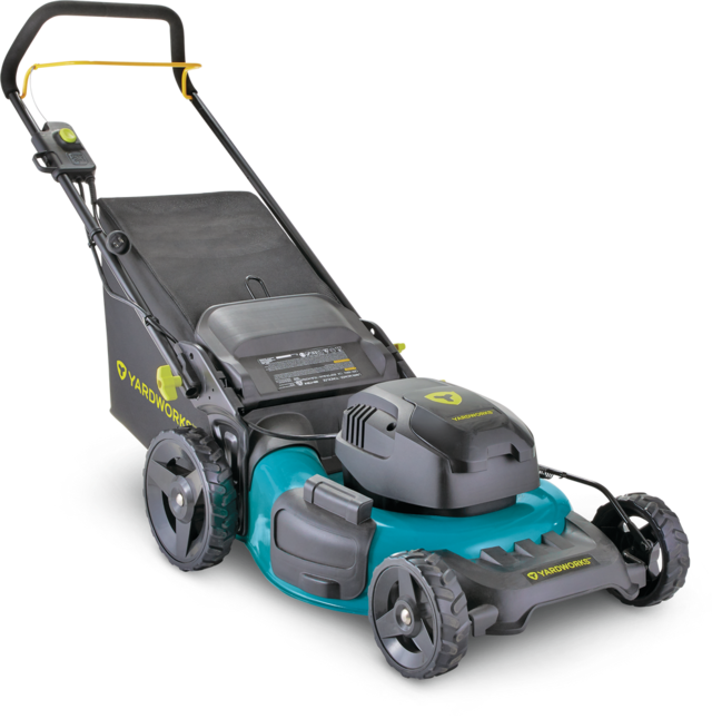 Yardworks 3in1 12A Electric Corded Walk Behind Push Lawn Mower, 20in Canadian Tire