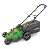 Greenworks TwinForce 40V 2-in-1 Cordless Push Lawn Mower, 20-in Front_Angled_Left