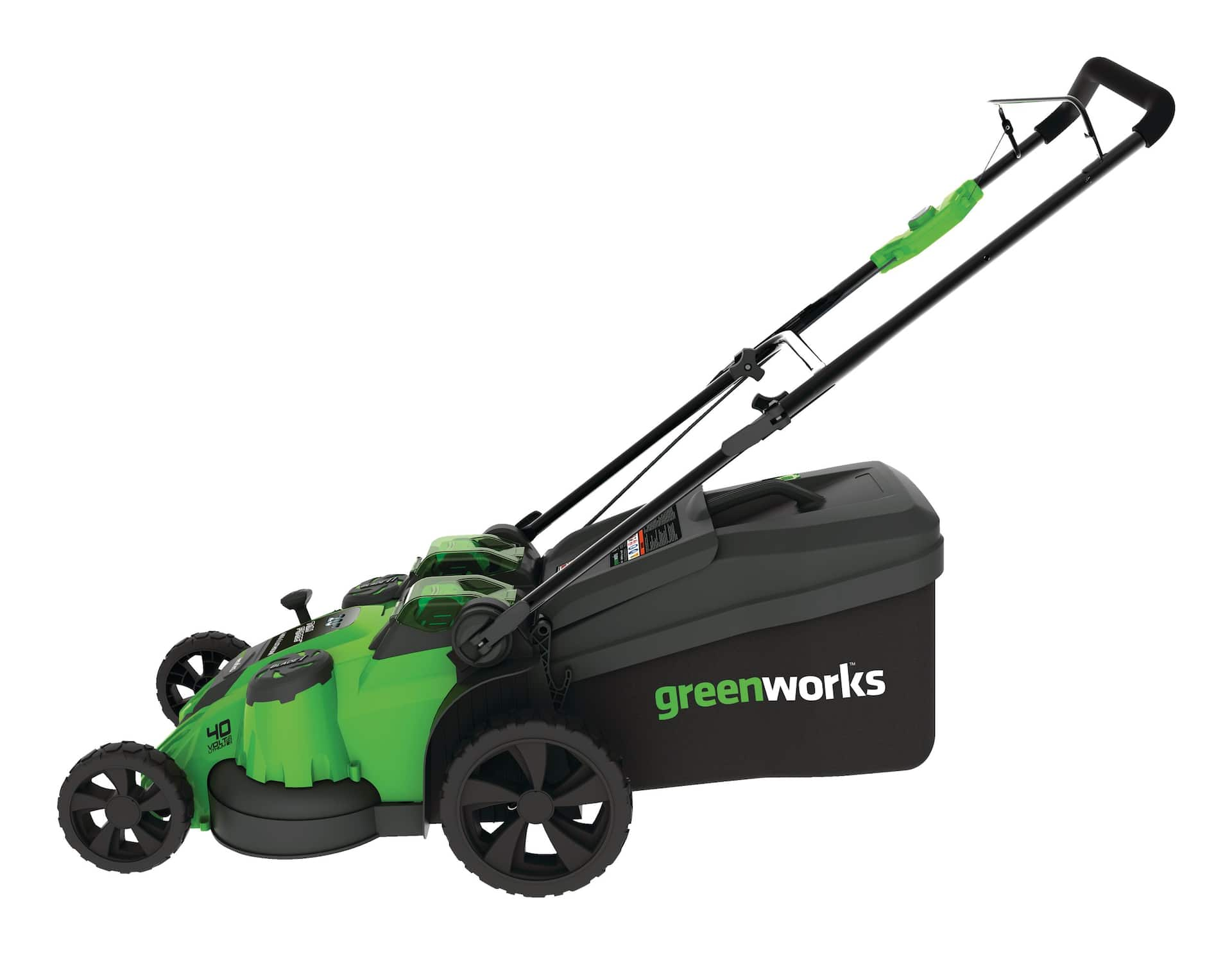 Canadian tire greenworks lawn mower sale