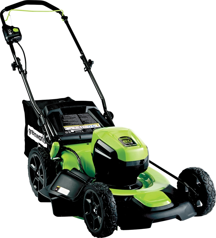 Greenworks 60V Lithium Brushless Cordless Lawn Mower, 20in Canadian Tire