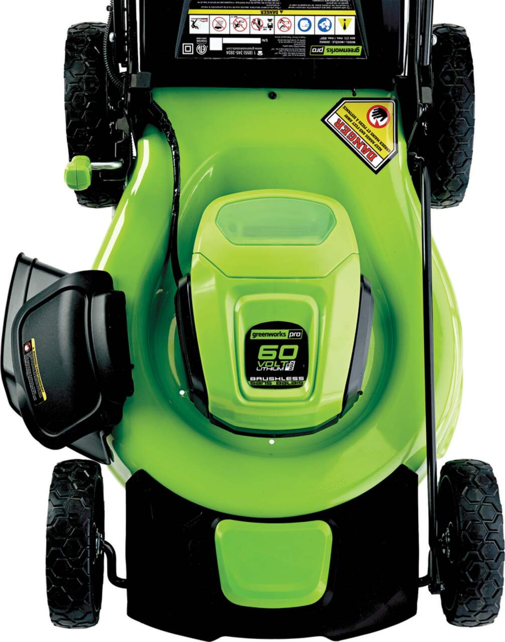 Greenworks 60V Lithium Brushless Cordless Lawn Mower 20 in