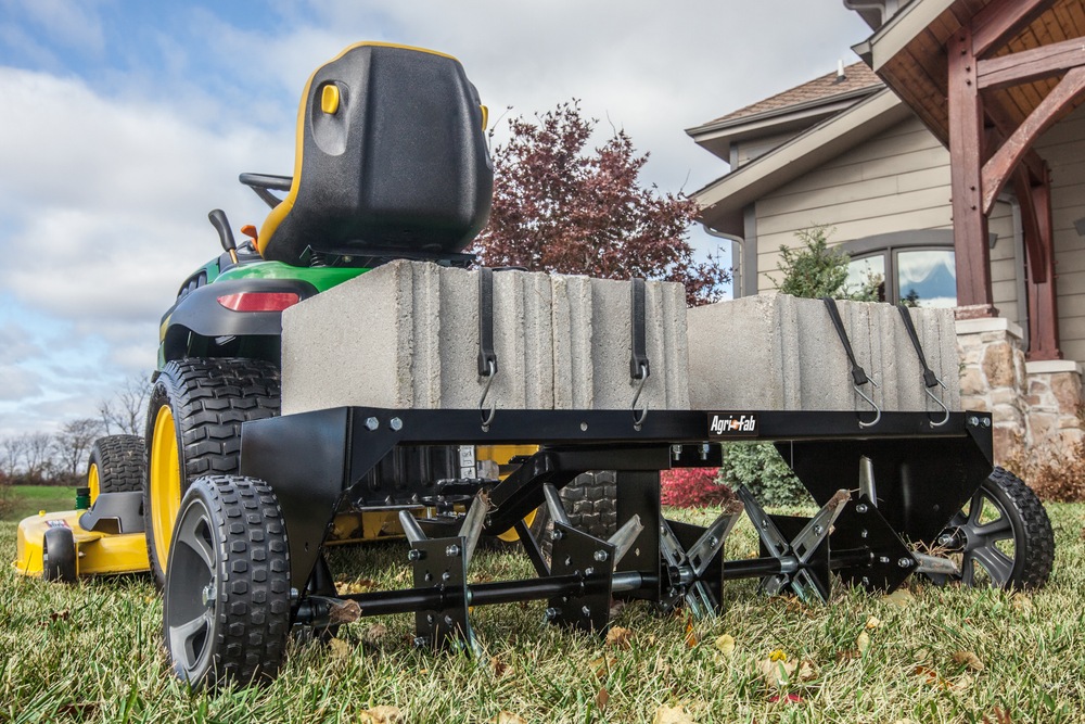 Agri Fab Towable Plug Aerator for Lawn Tractors with Tires, 40in