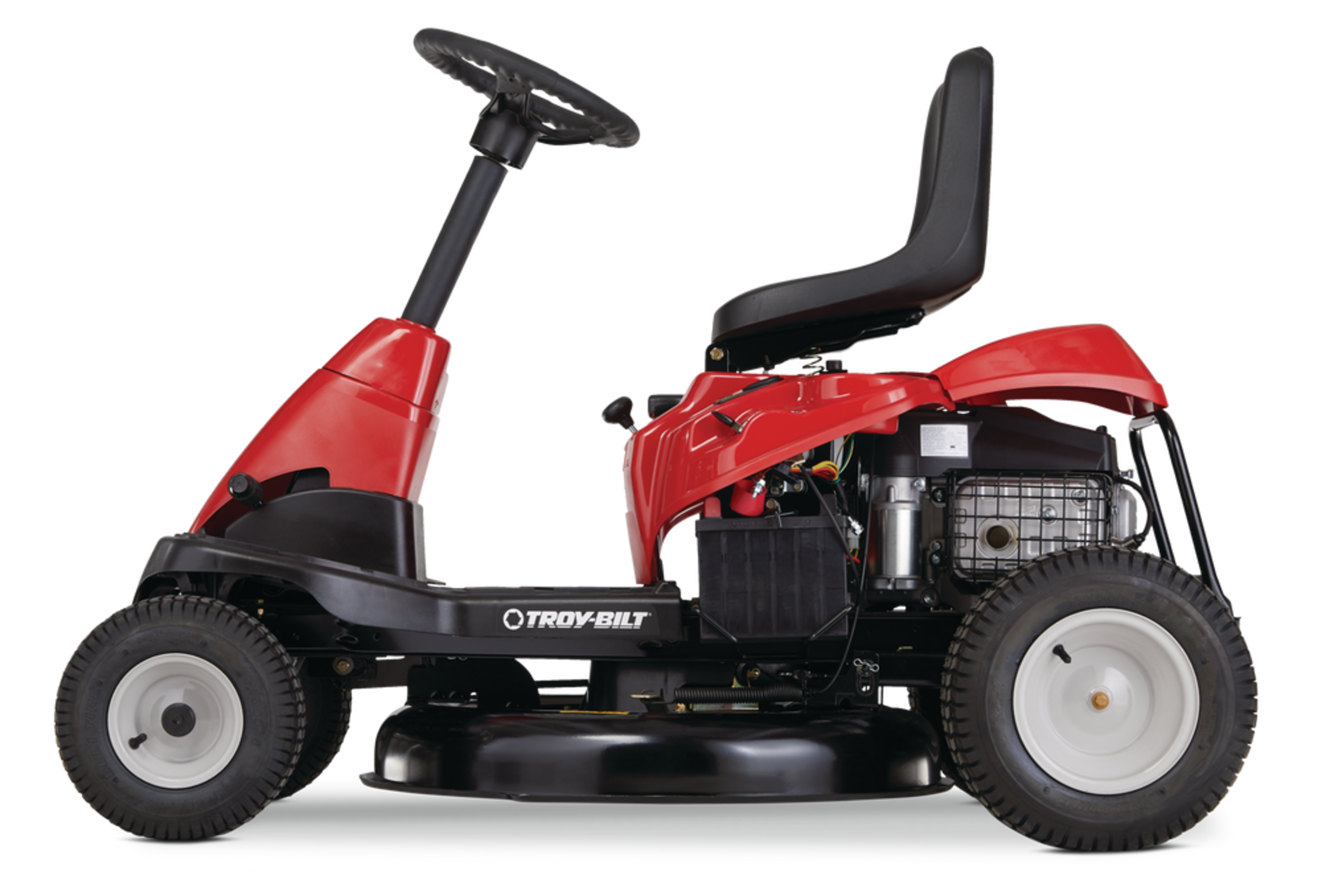 TroyBilt 382cc Gas Engine Neighboourhood Riding Lawn Mower, 30in