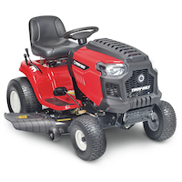 Troy-Bilt 547cc CVT Gas Engine Lawn Tractor, Reverse Mow, 42-in Front_Angled_Right