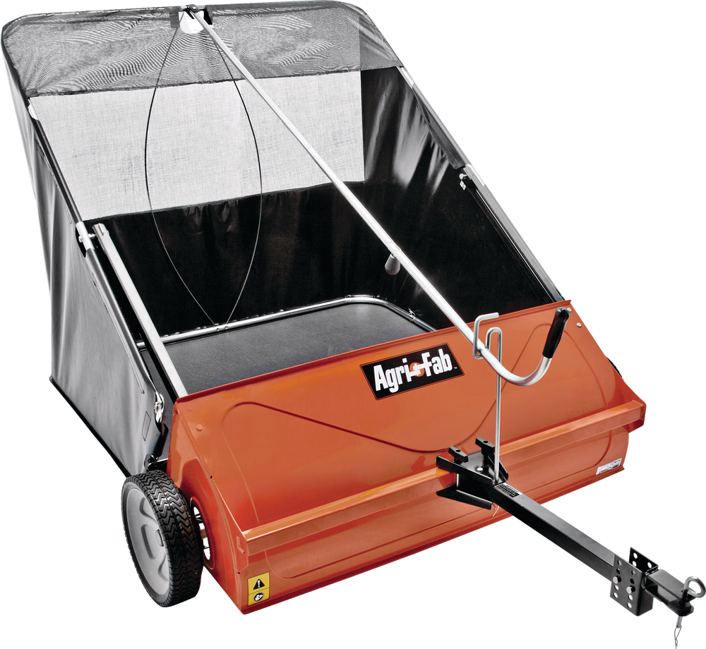 Agri Fab Tow Sweeper for Lawn Tractors with Wheels, 44in, 25 cu ft Bag Canadian Tire