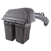 Husqvarna Soft Twin-Bin Grass Bagger for Lawn Tractors & Mowers, 42-in