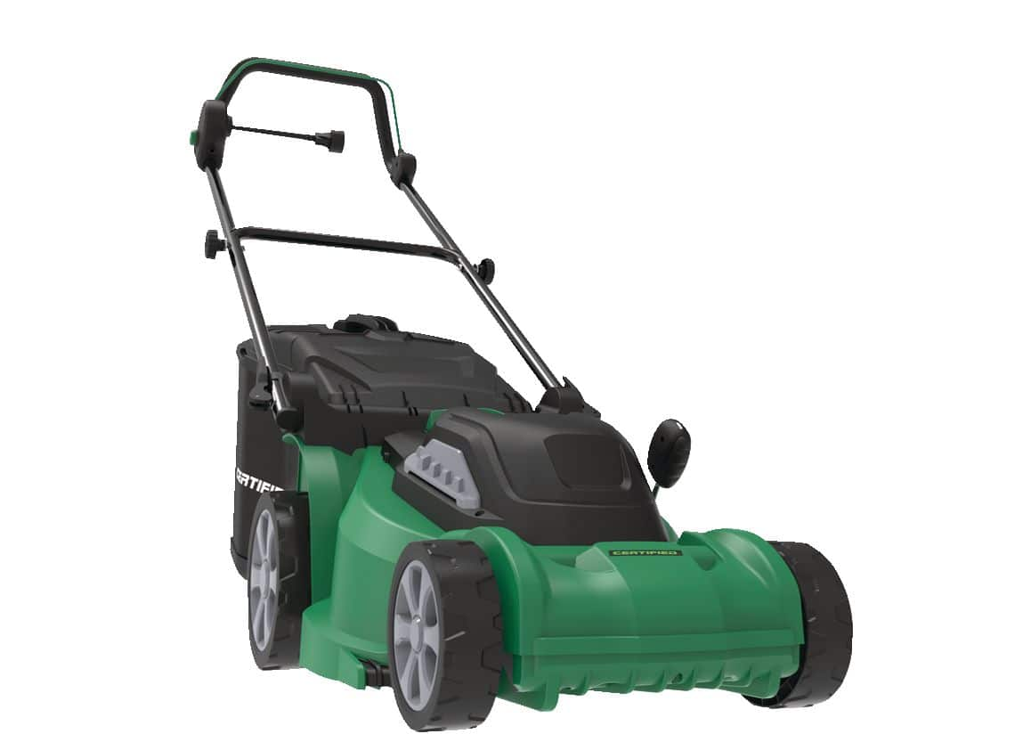 Certified 12A 2 in 1 Electric Lawn Mower 17 in Canadian Tire