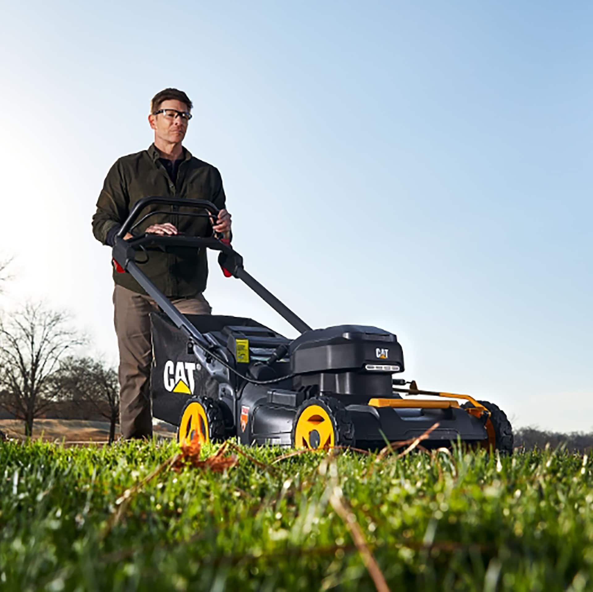 Canadian tire battery operated deals lawn mower