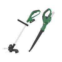 Certified 20V Cordless Line Grass Trimmer & Sweeper Combo Composite_or_Mixed