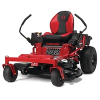 Troy-Bilt 679cc Hydrostatic Gas Engine,  Zero-Turn Lawn Tractor, Reverse Mow, 42-in Front_Three_Fourths_Angled_Left
