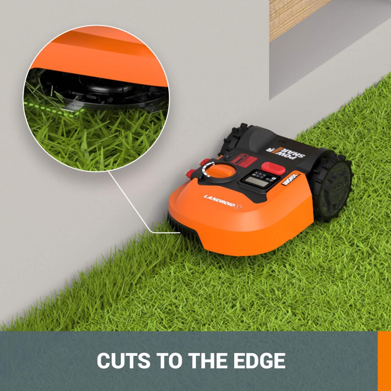 Worx landroid m 20v hot sale cordless robotic lawn mower