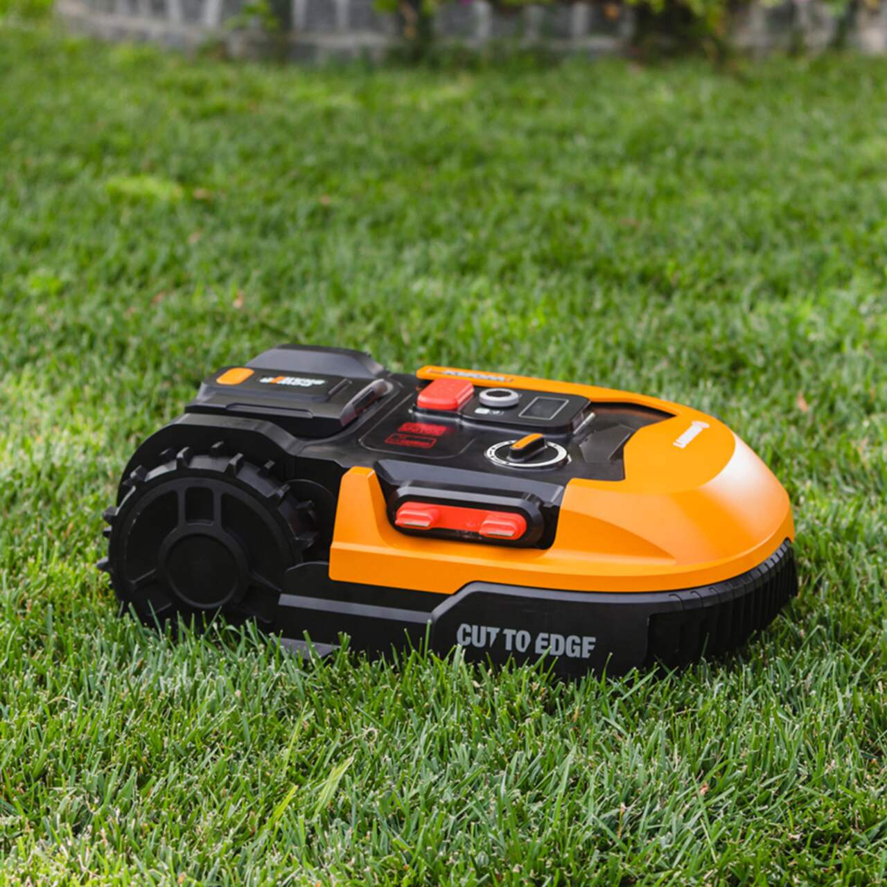 Robotic cordless lawn shop mower