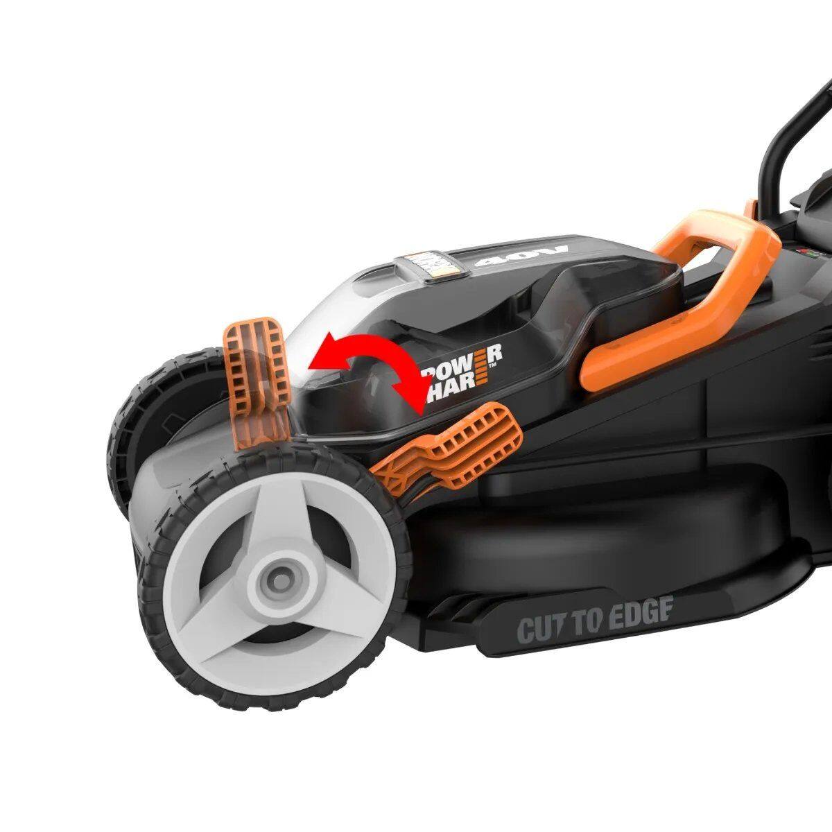 WORX WG779.9 40V Power Share 2 in 1 Cordless Brushed Walk Behind