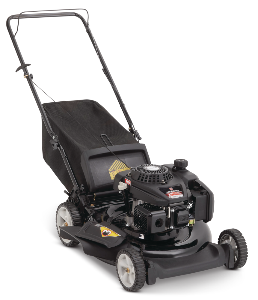Yard Machine 3in1 159cc Gas Engine Walk Behind Push Lawn Mower, 21in