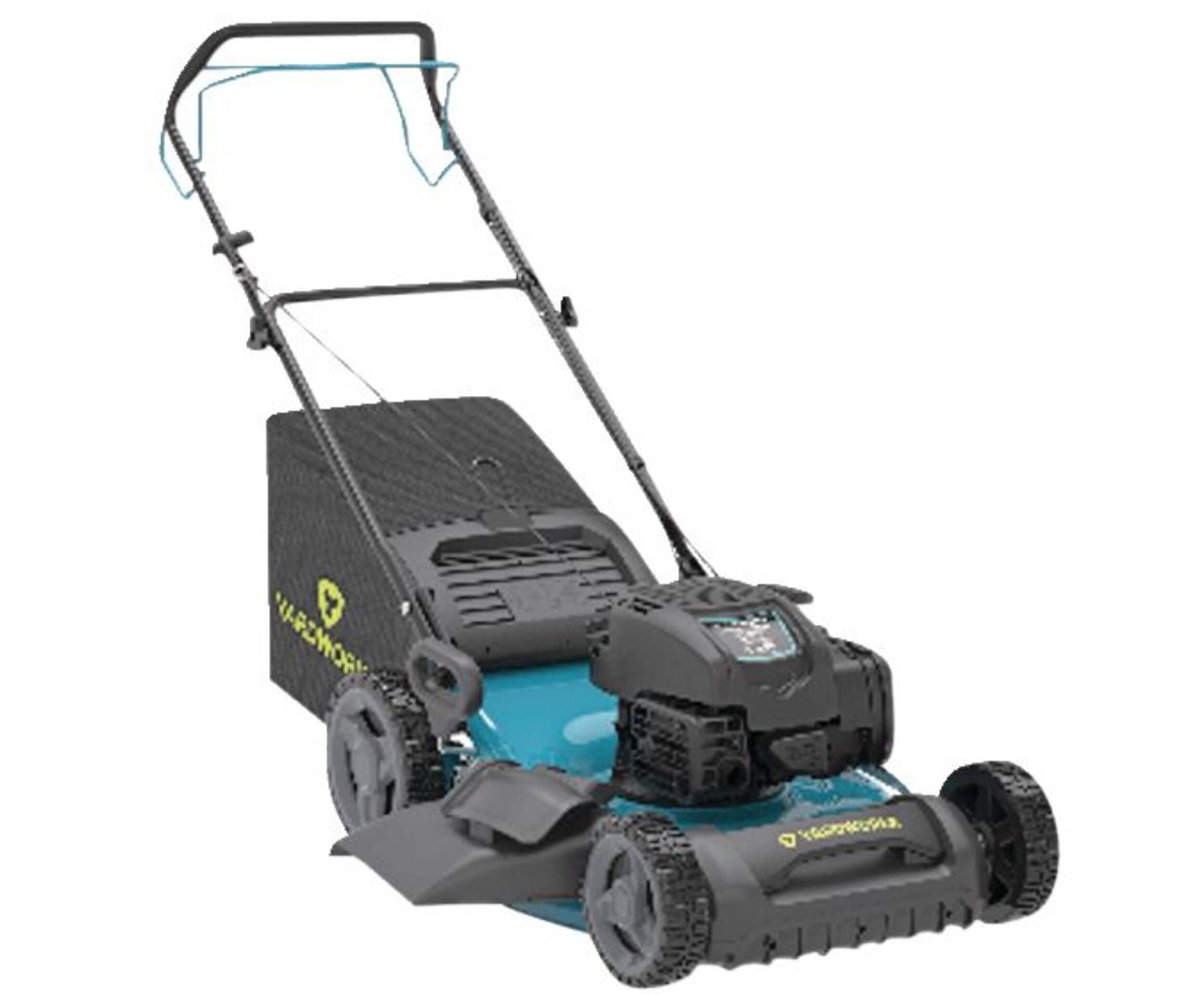 Yardworks 3-in-1 174cc Gas Engine RWD Walk Behind Self-Propelled Lawn Mower, 22-in Front_Three_Fourths_Angled_Right