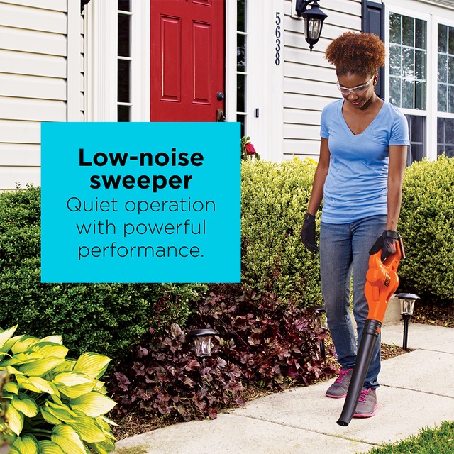 Black & Decker 20V MAX 1.5Ah Cordless Trimmer & Sweeper Combo