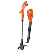 Black & Decker 20V MAX 1.5Ah Cordless Trimmer & Sweeper Combo