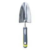 Yardworks 13-in Stainless-Steel Hand Trowel with Rubber Handle Front_Flat
