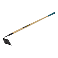 Binette de jardin en acier trempé Yardworks, manche en bois dur de 48 po Front_Three_Fourths_Angled_Left